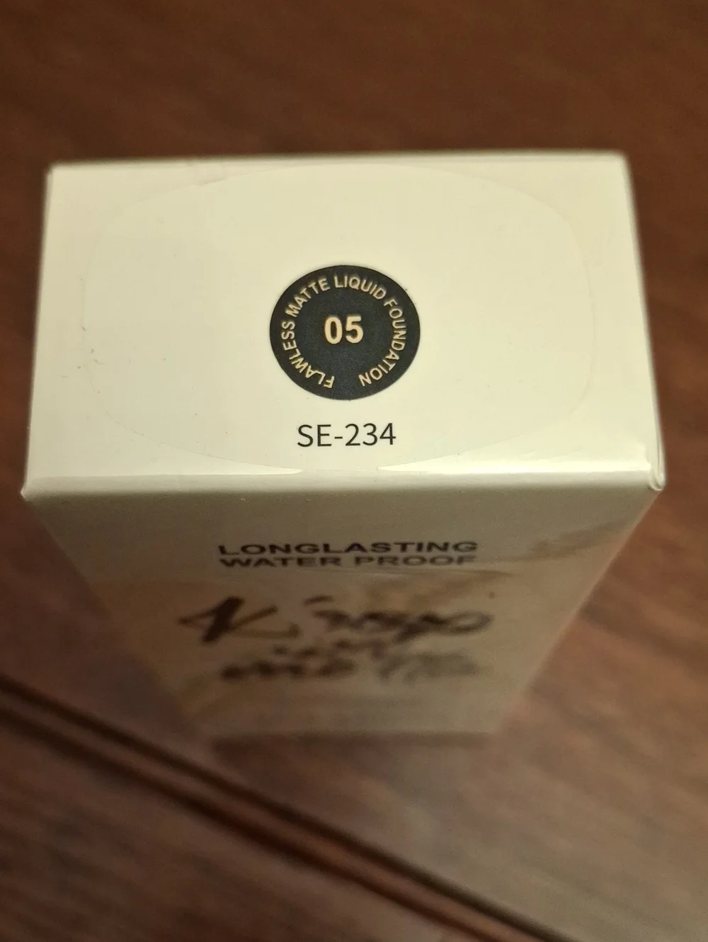 She Loves Flawless Matte Liquid Foundation - #05 New Sealed Box